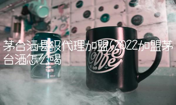 茅台酒县级代理加盟(2022加盟茅台酒怎么喝