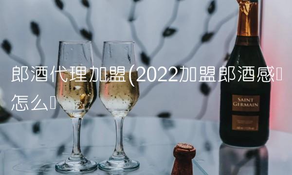 郎酒代理加盟(2022加盟郎酒感觉怎么样