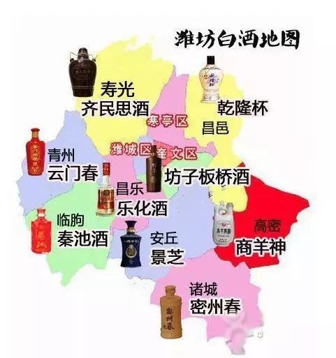 最全山东白酒地图，这些酒你们都喝过吗？老乡们赶紧收藏！