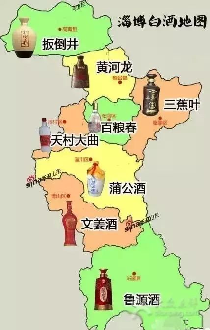 最全山东白酒地图，这些酒你们都喝过吗？老乡们赶紧收藏！