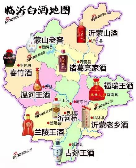 最全山东白酒地图，这些酒你们都喝过吗？老乡们赶紧收藏！